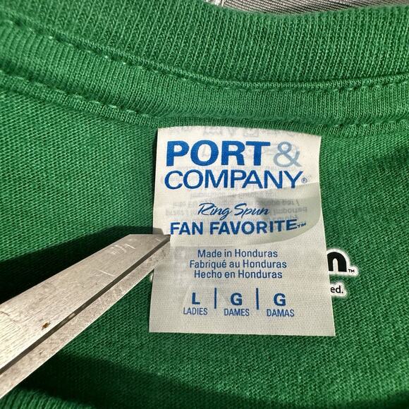 NWT Teenage Mutant Ninja Turtles Ladies Large Novelty Shirt Green Retro 90’s Y2K - Picture 5 of 6